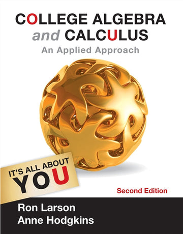 College Algebra and Calculus : An Applied Approach Book Land AU