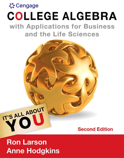 College Algebra with Applications for Business and Life Sciences Book Land AU