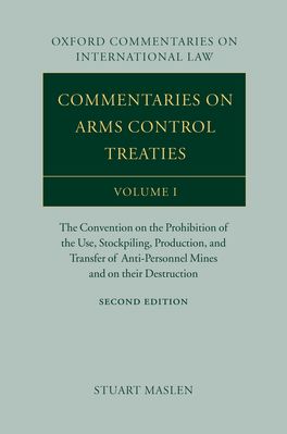 Commentaries On Arms Control Treaties, Volume 1 Book Land AU