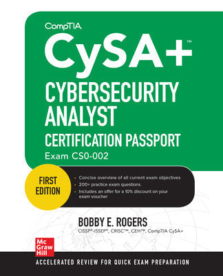 CompTIA CySA+ Cybersecurity Analyst Certification Passport (Exam CS0-002) Book Land AU