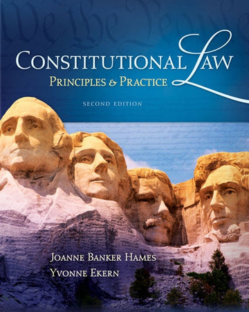 Constitutional Law : Principles and Practice Book Land AU