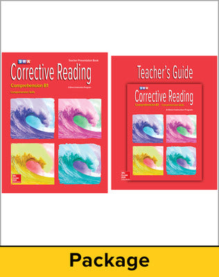 Corrective Reading Comprehension Level B1, Teacher Materials Package Book Land AU