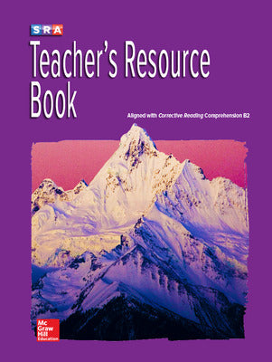 Corrective Reading Comprehension Level B2, Teachers Resource Book Book Land AU