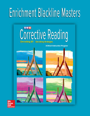 Corrective Reading Decoding Level B1, Enrichment Blackline Master Book Land AU