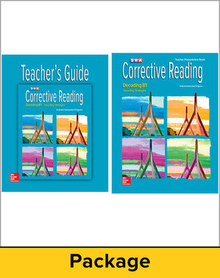 Corrective Reading Decoding Level B1, Teacher Materials Package Book Land AU