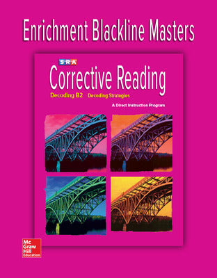 Corrective Reading Decoding Level B2, Enrichment Blackline Master Book Land AU