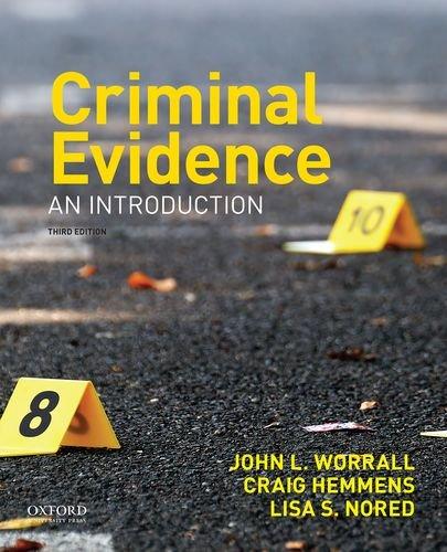Criminal Evidence Book Land AU