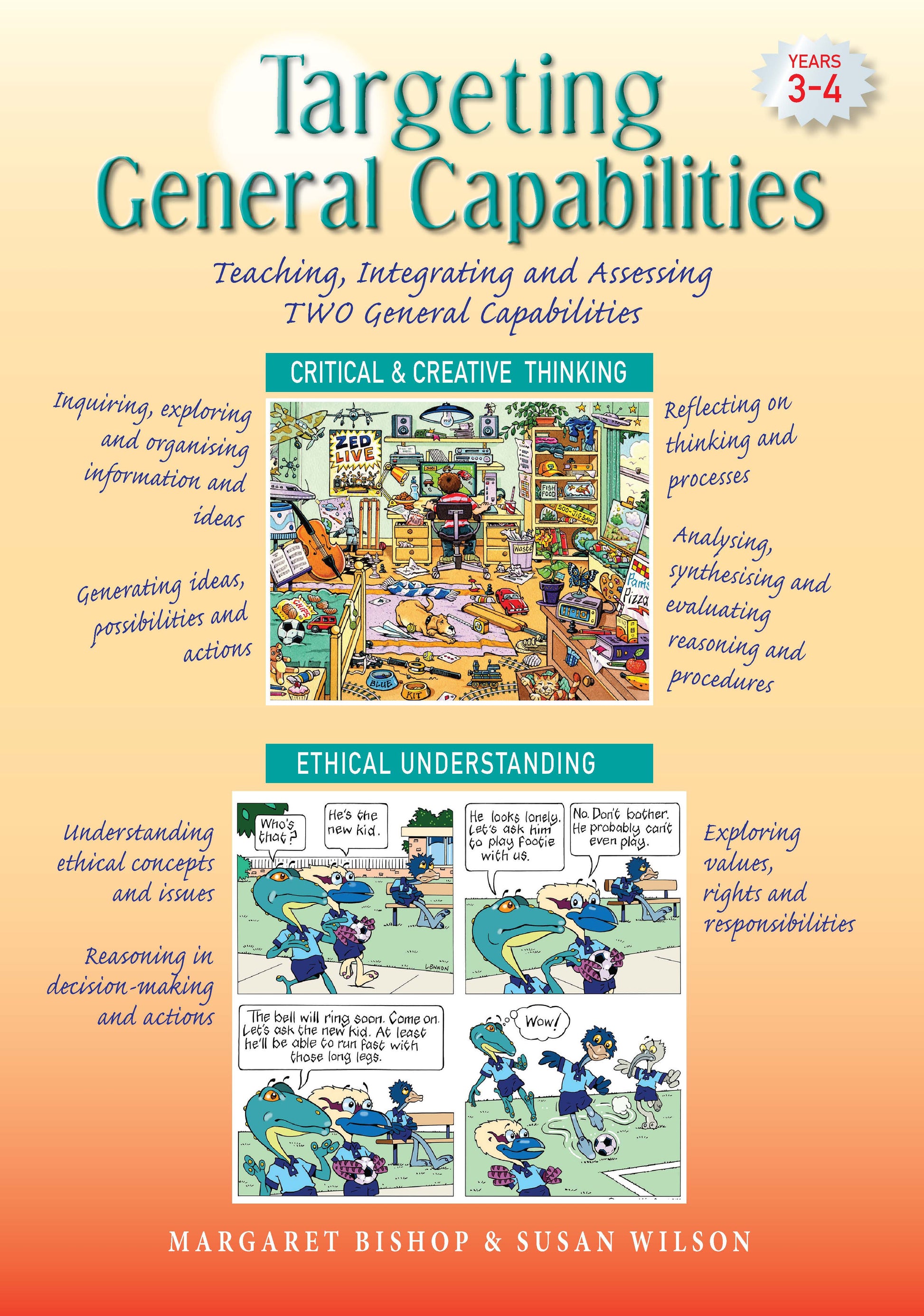 Critical & Creative Thinking  and  Ethical  Understanding Years 3-4 Book Land AU