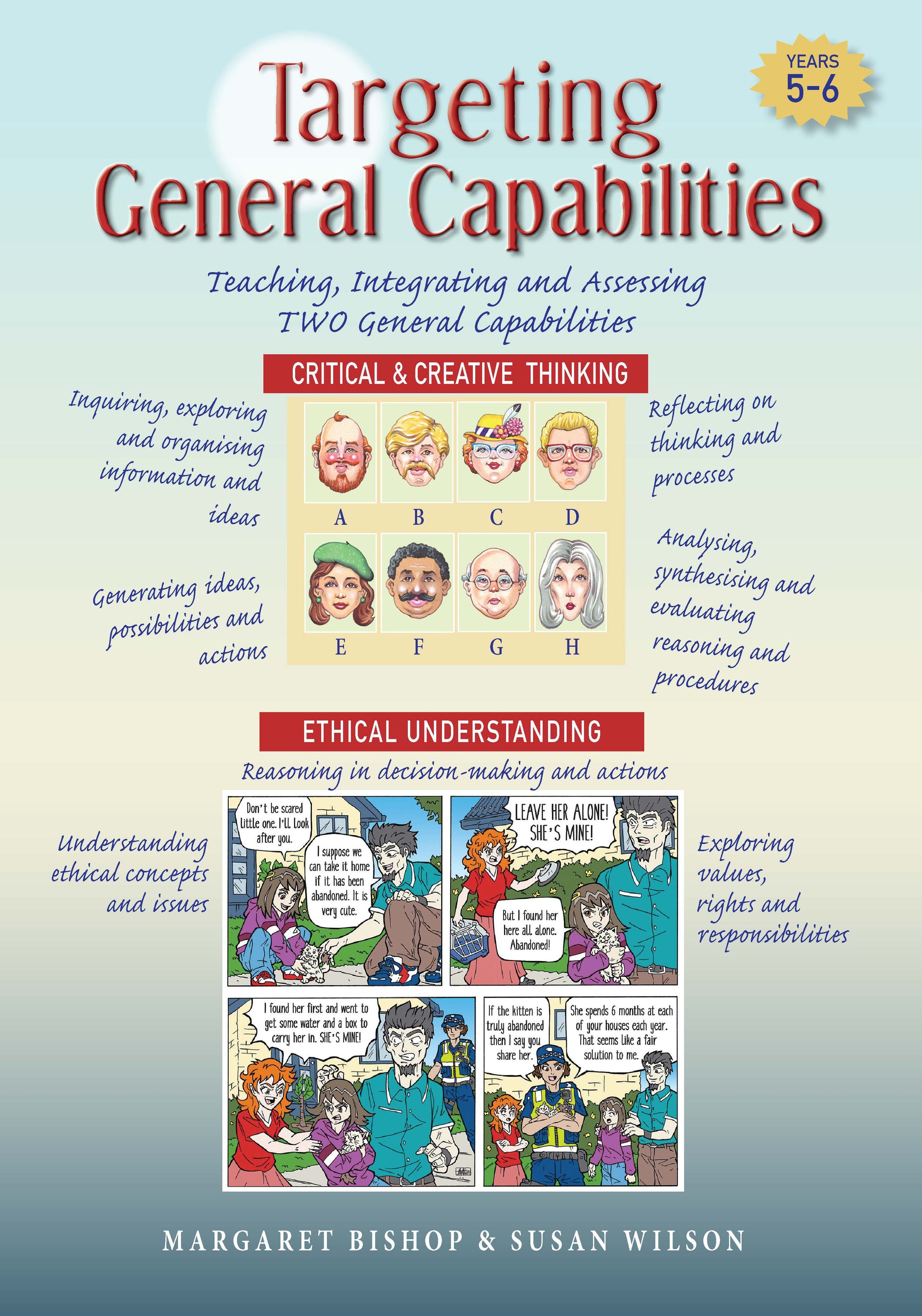 Critical & Creative Thinking  and  Ethical  Understanding Years 5-6 Book Land AU