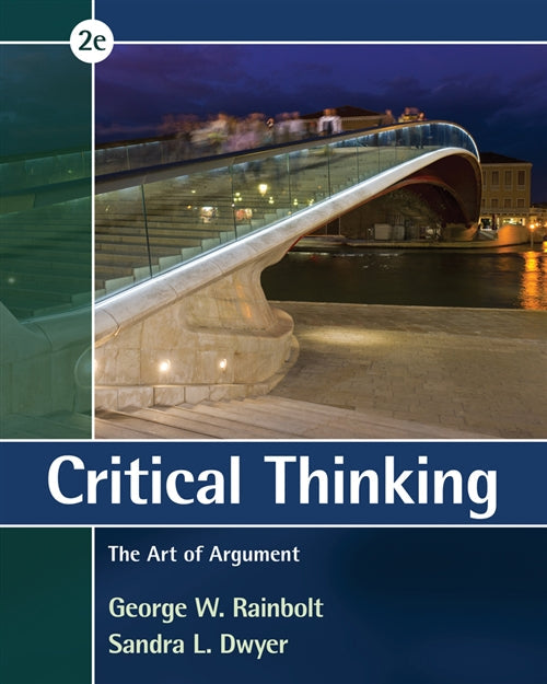 Critical Thinking : The Art of Argument Book Land AU