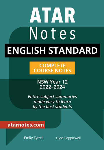ATAR Notes HSC English Standard Year 12 Notes (2022-2024)