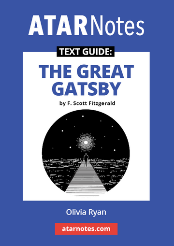 ATAR Notes Text Guide: The Great Gatsby