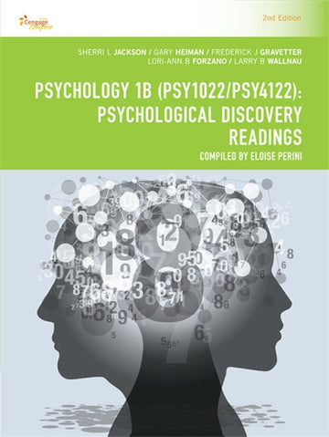 Psychology 1B (PSY1022 /PSY4122): Psychological Discovery Readings