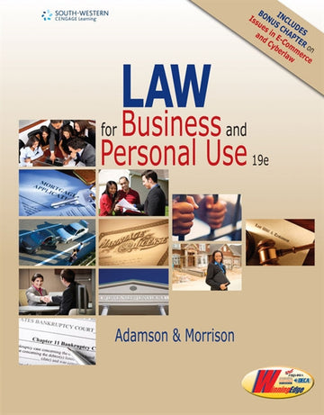 Law for Business and Personal Use, Copyright Update, 19th Student  Edition