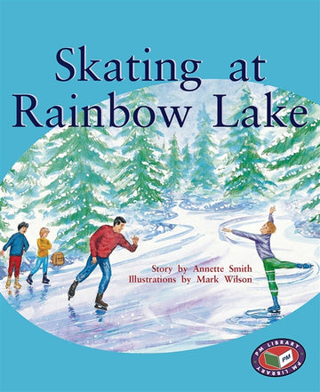 Skating at Rainbow Lake
