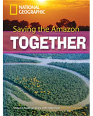 Saving the Amazon Together + Book with Multi-ROM : Footprint Reading  Library 2600