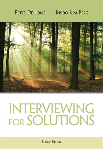DVD for De Jong/Kim Berg's Interviewing for Solutions, 4th